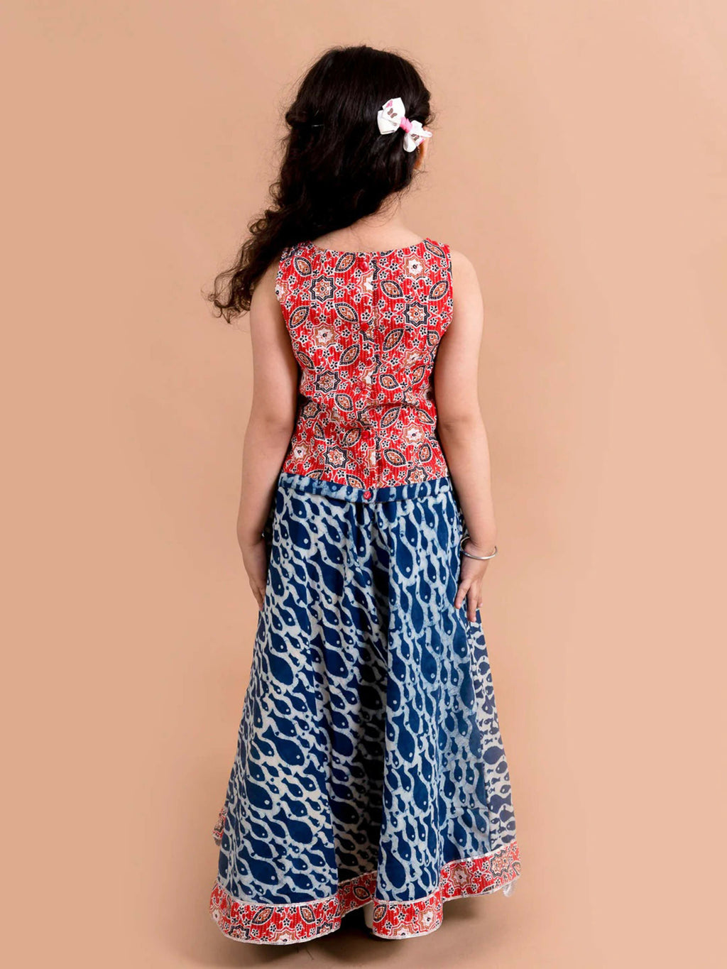 Joban Fashion Girl's Multi Color Lehenga Choli | Grocsy