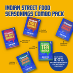 Crista Spices Indian Street Food Seasonings Combo Pack | Grocsy