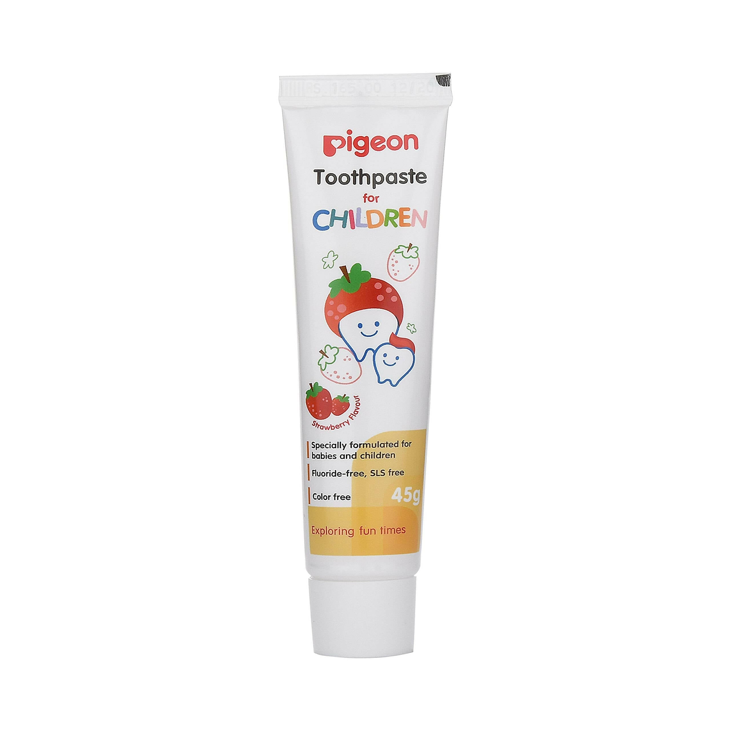 Pigeon Strawberry Toothpaste for Kids | Grocsy