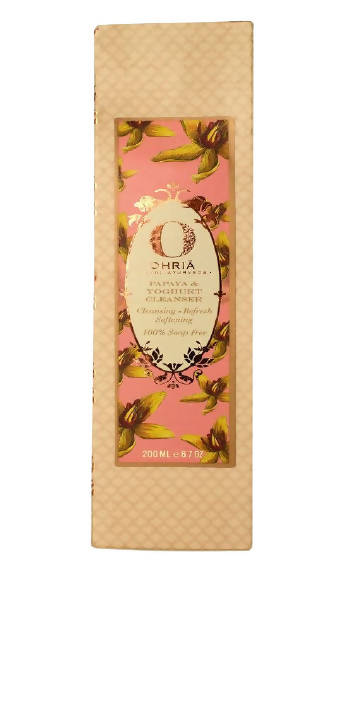 Ohria Ayurveda Papaya & Yoghurt Facial Cleanser | Grocsy