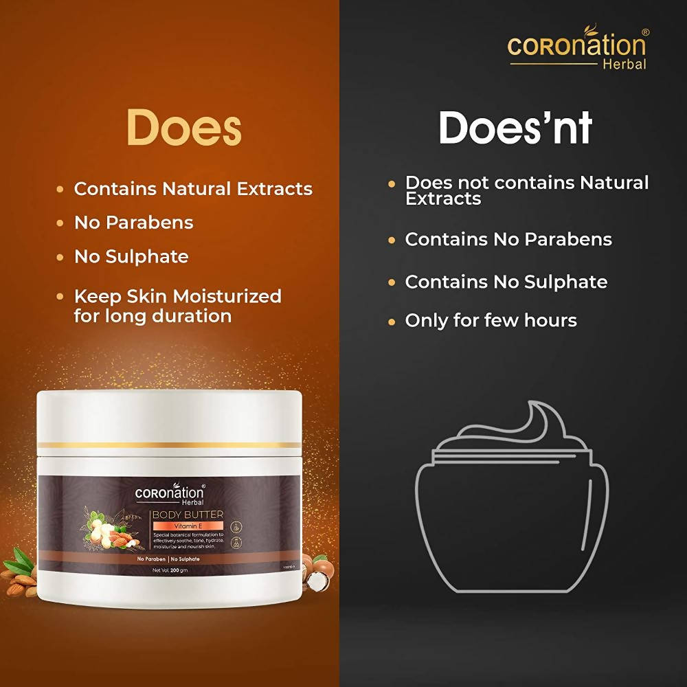 Coronation Herbal Vitamin E Body Butter | Grocsy