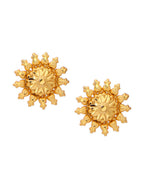 Ruby Raang Golden Choker with Round Studs | Grocsy