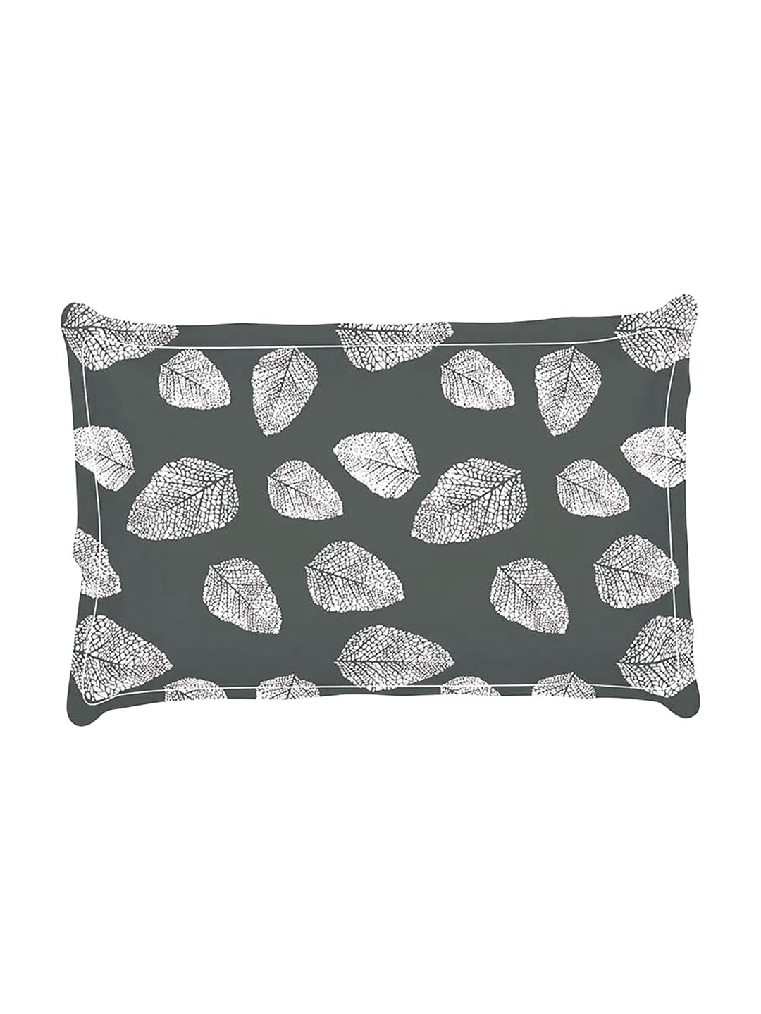 Story@home Green & White Floral Microfiber 180 TC Bedsheet With Pillow Cover | Grocsy