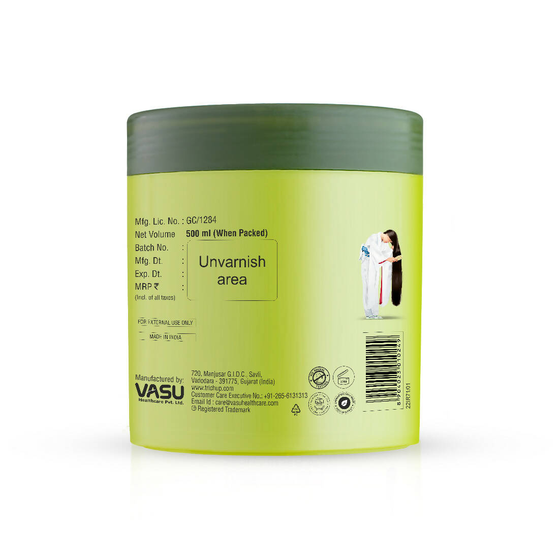 Vasu Healthcare Trichup Hair Fall Control Hot Oil Treatment Hair Mask | Grocsy