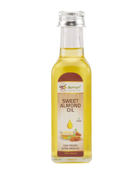 Santrupti Sweet Almond Oil (Cold Pressed) | Grocsy