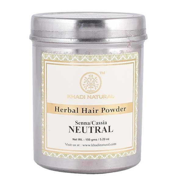 Khadi Natural Herbal Hair Powder Senna/Cassia Neutral Henna | Grocsy