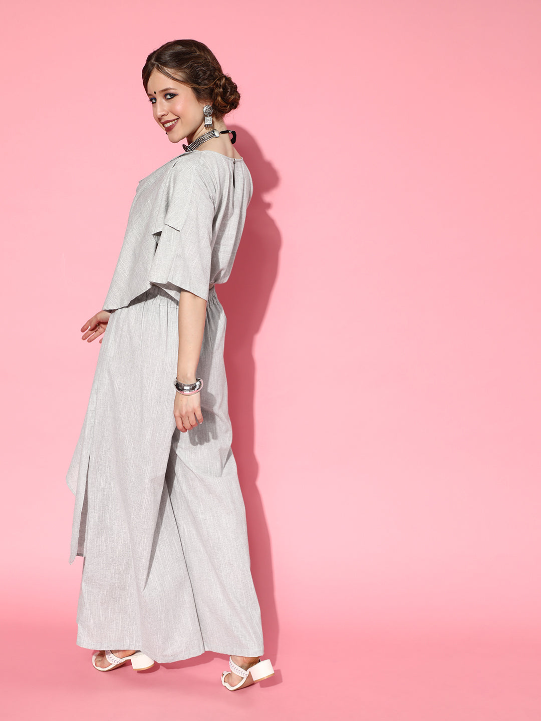 InWeave Grey Handloom Set | Grocsy