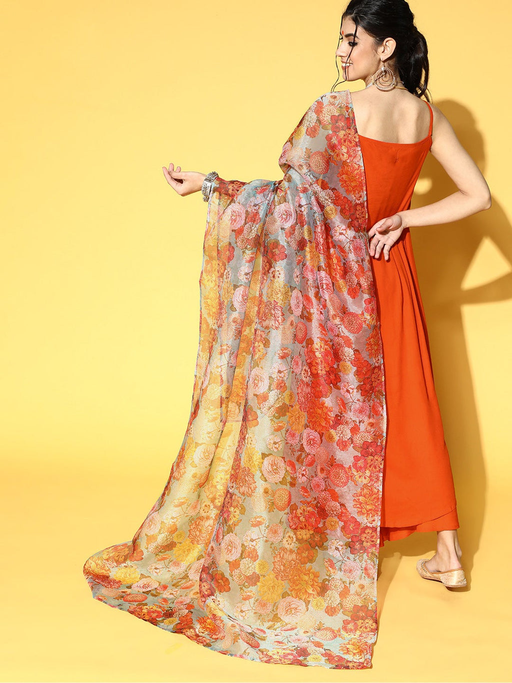 InWeave Orange Strappy Set | Grocsy