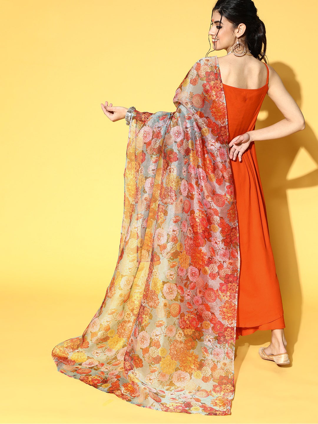 InWeave Orange Strappy Set | Grocsy
