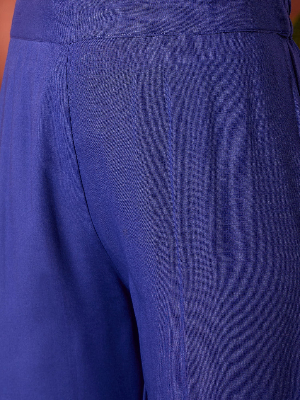 InWeave Ink Blue Anarkali Patola Kurta Set | Grocsy