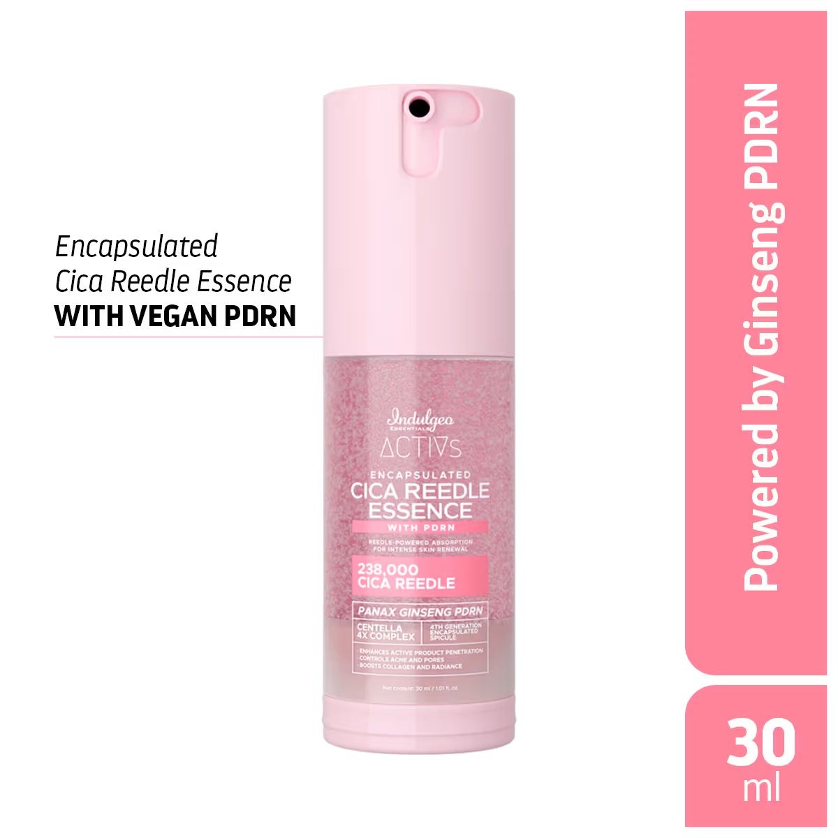 Indulgeo Essentials Cica Reedle Essence With PDRN | Grocsy