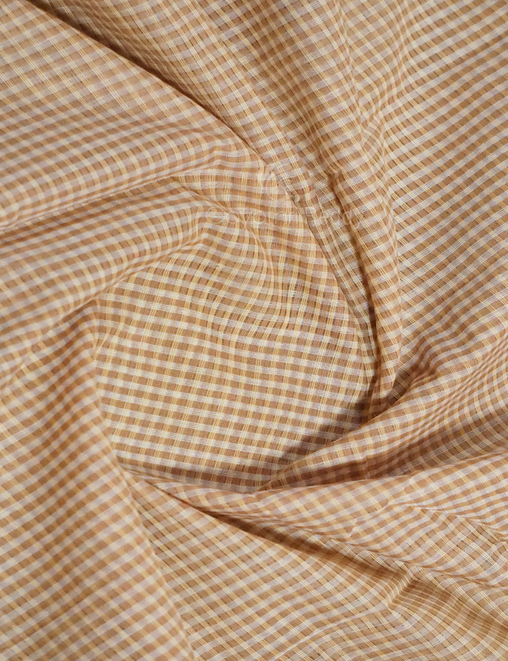 Dual Shade of Beige And Sky Blue Pure Mangalgiri Cotton By Gayathri Reddy Designer Studio | Grocsy