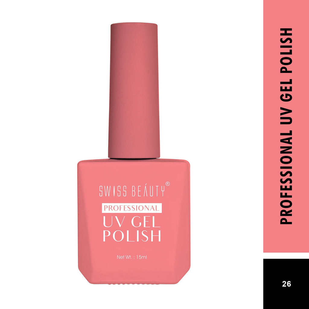 Swiss Beauty Professional UV Gel Nail Polish - Shade-26 | Grocsy
