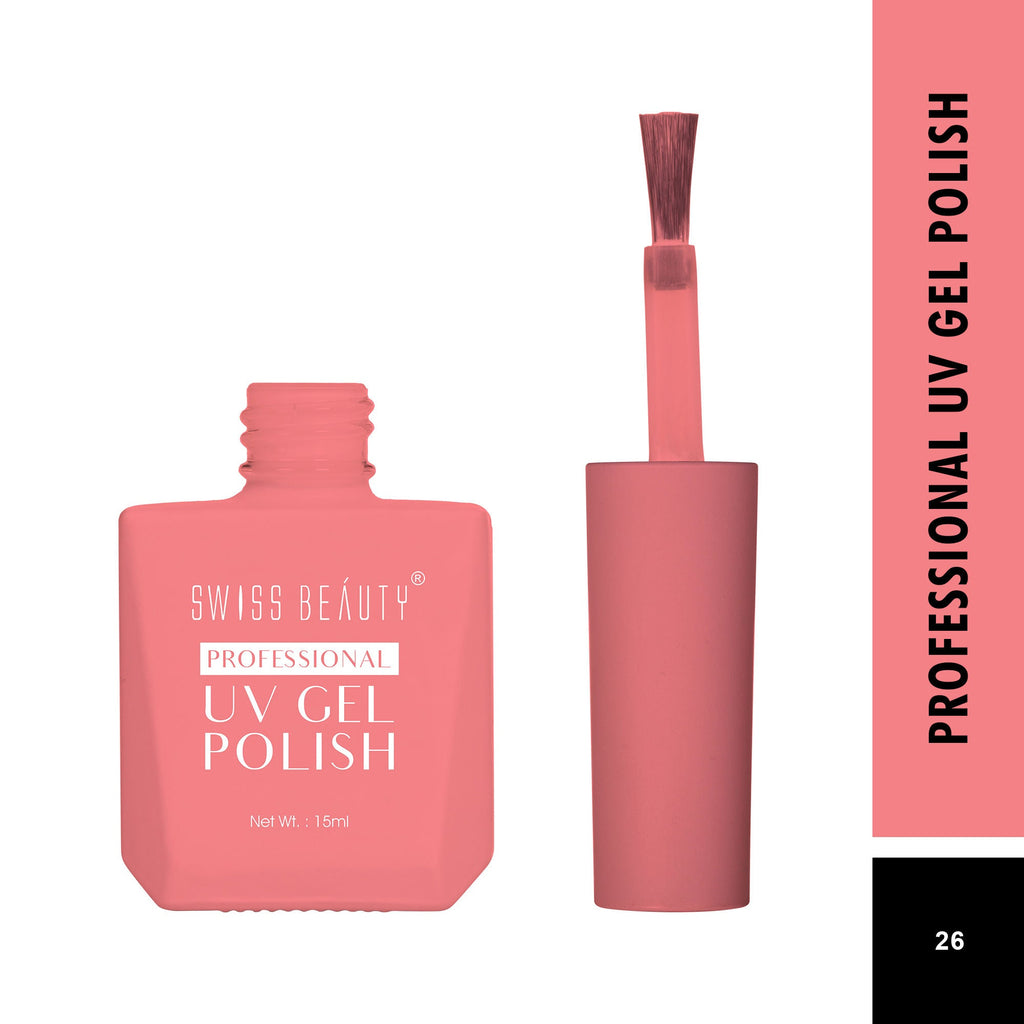 Swiss Beauty Professional UV Gel Nail Polish - Shade-26 | Grocsy