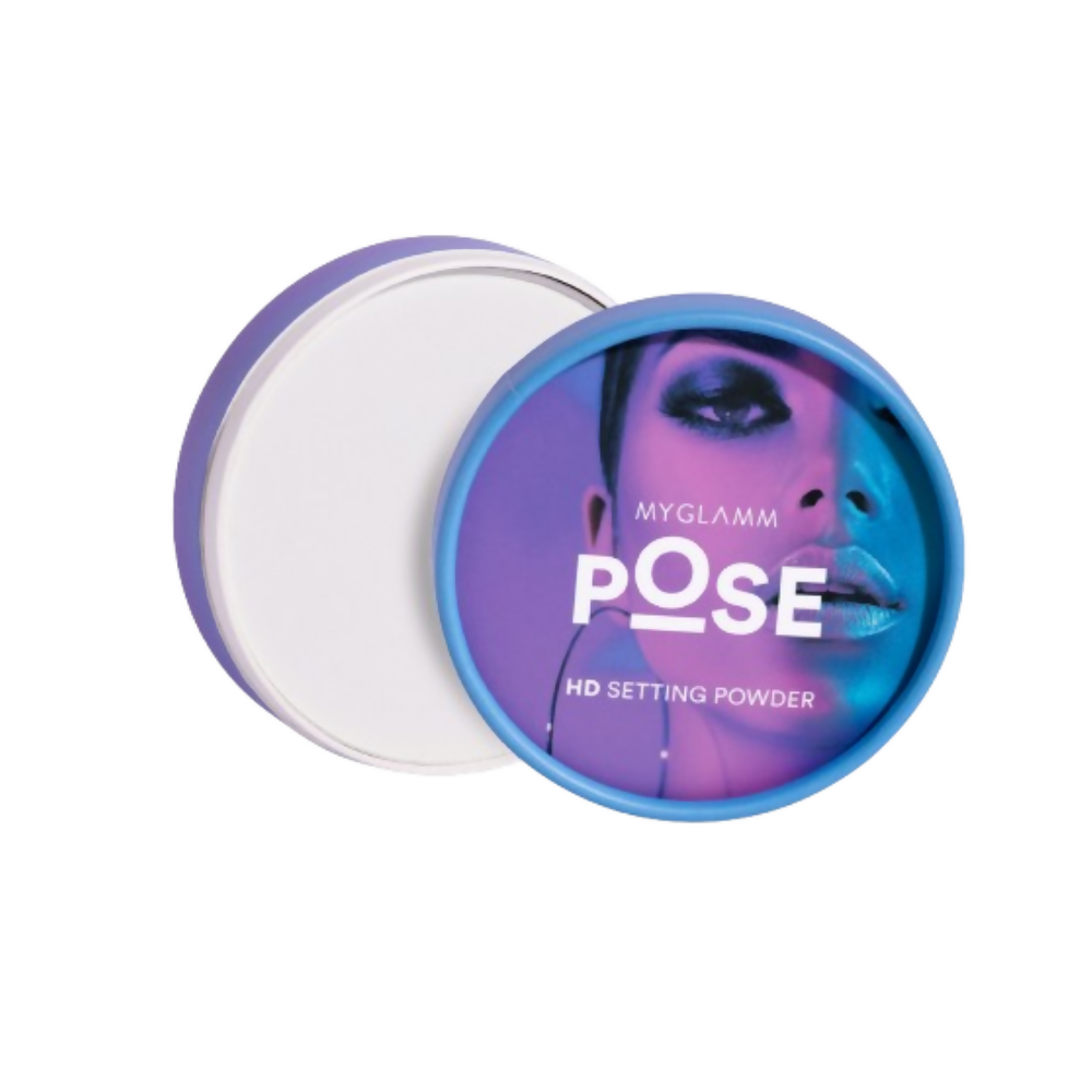 Myglamm Pose Hd Setting Powder - Hydrating, Translucent, Radiant Finish Pressed Powder - Ivory | Grocsy