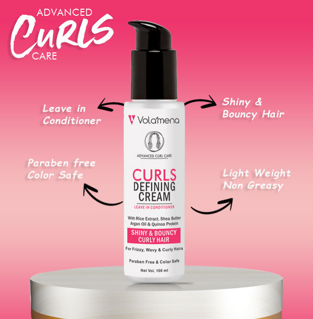 Volamena Curl Defining Hair Cream | Grocsy