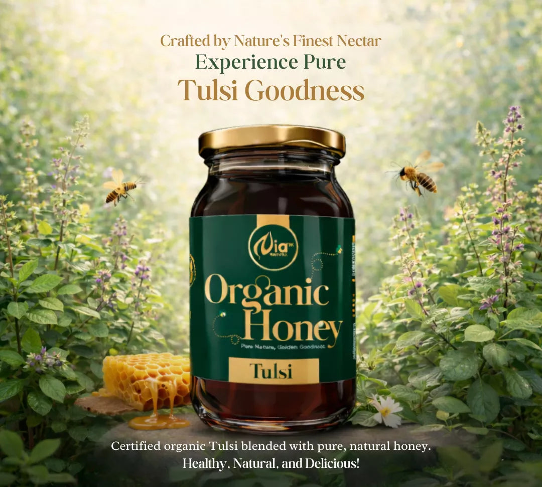 Nia Natura Organic Tulsi Honey | Grocsy