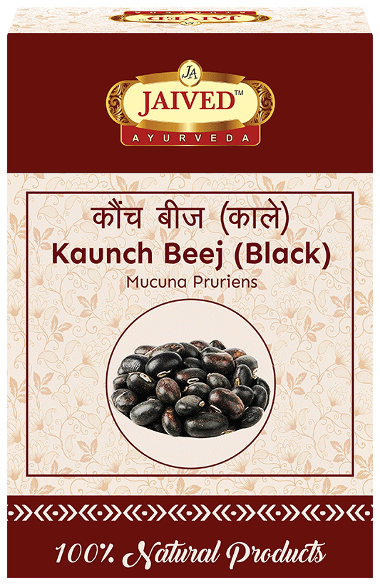 Jaived Ayurveda Kaunch Beej (Black)| Boosts Vitality, Enhances Energy | Grocsy