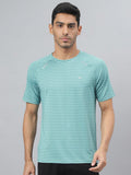Alcis Drytech+ Anti-Static Slim-Fit Round Neck Running T-Shirt | Grocsy