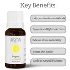 Aroma Treasures Bergamot Pure Essential Oil | Grocsy