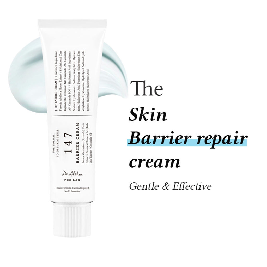 Dr.Althea 147 Barrier Cream: Rich Ceramide & hyaluronic acid infused cream for Damaged Skin Barrier | Grocsy