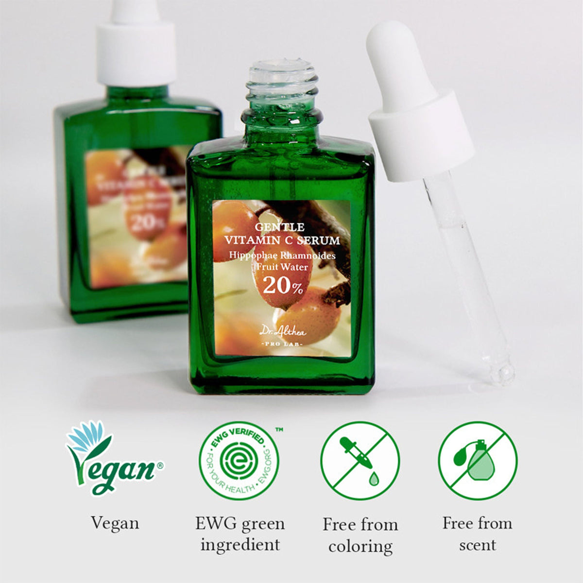 Dr.Althea Gentle Vitamin C Serum: Low-Irritation Brightening Serum for Sensitive Skin | Grocsy