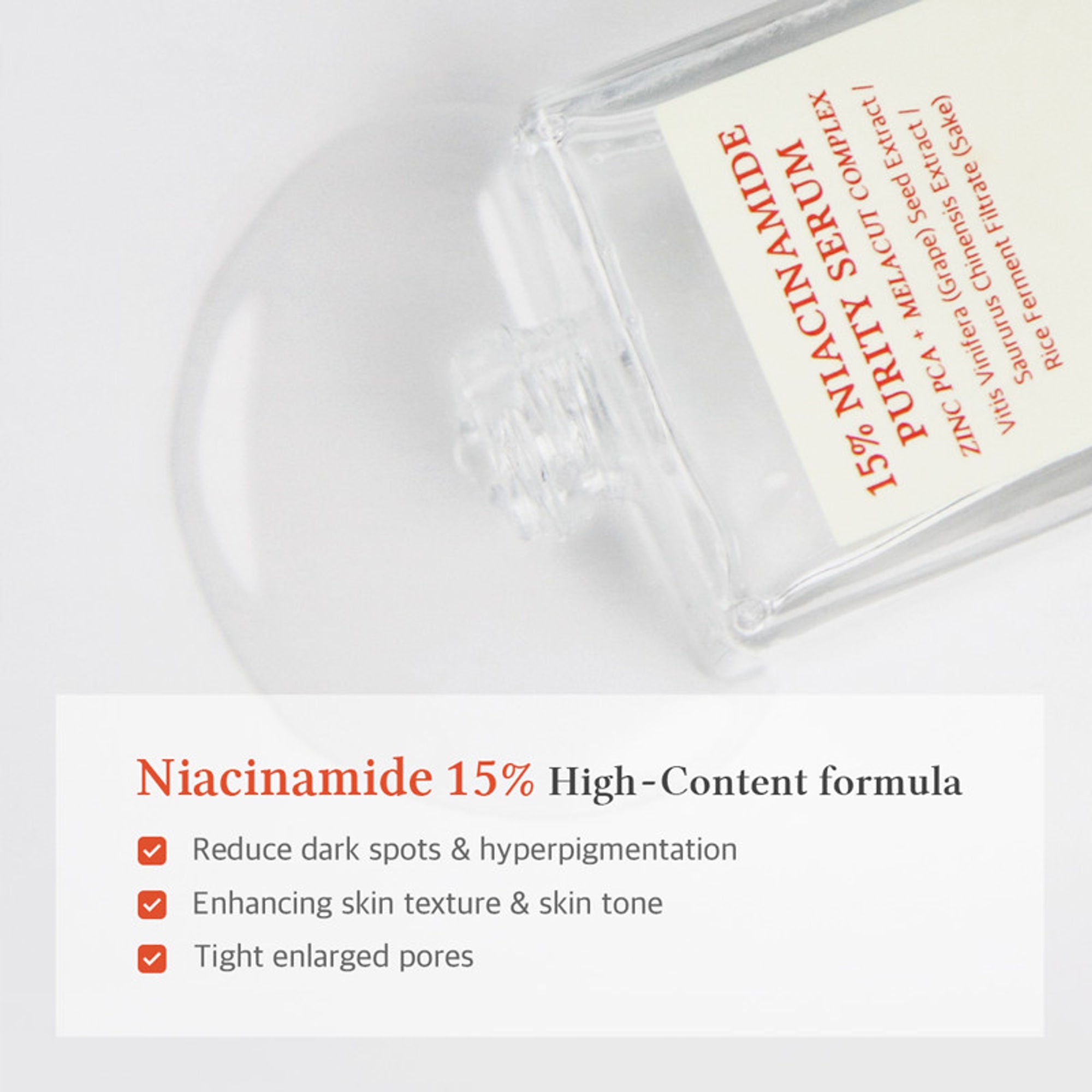 Dr.Althea 15% Niacinamide Purity Serum: High-Potency Serum for Oil Control & Pores | Grocsy