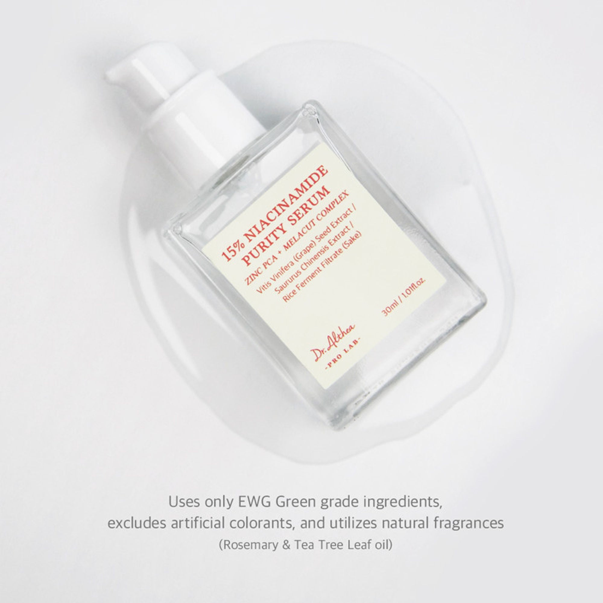 Dr.Althea 15% Niacinamide Purity Serum: High-Potency Serum for Oil Control & Pores | Grocsy