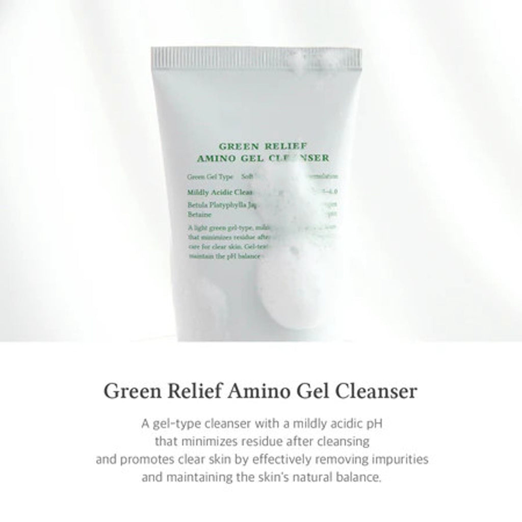 Dr.Althea Green Relief Amino Gel Cleanser: Gentle Soothing Face Wash for Irritated Skin | Grocsy