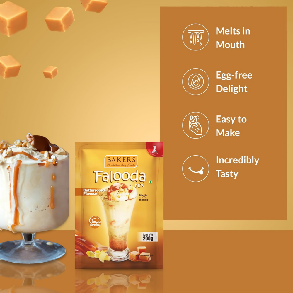 BAKERS Butter Scotch Flavored Falooda Powder | Grocsy