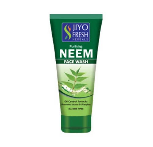 New Shama Jiyo Fresh Herbal Neem Face Wash | Grocsy