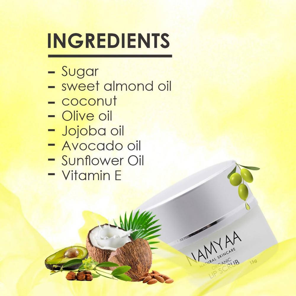 Namyaa Organic Lip Scrub | Grocsy