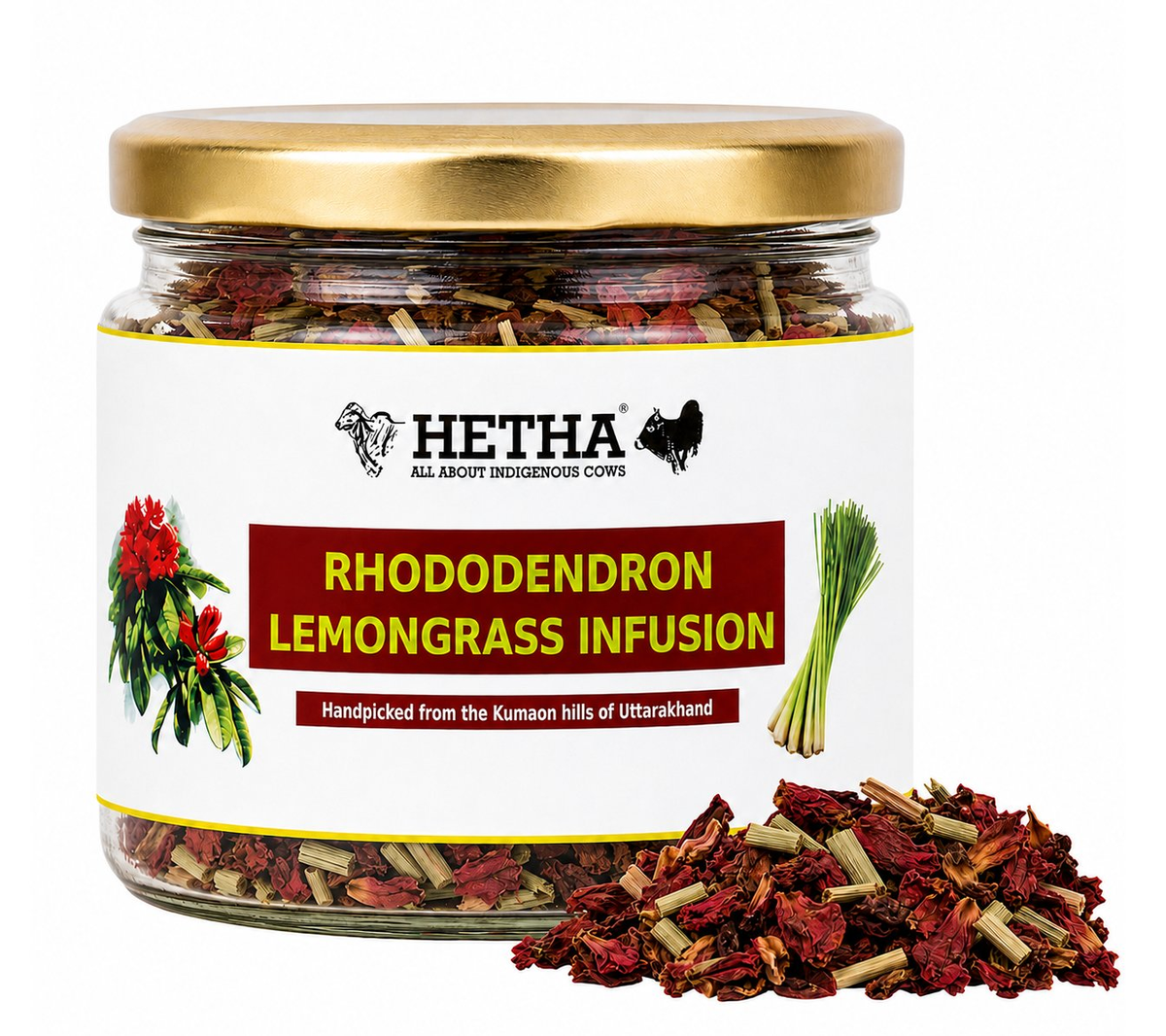 Hetha Himalayan Rhododendron - Lemongrass Tea | Grocsy