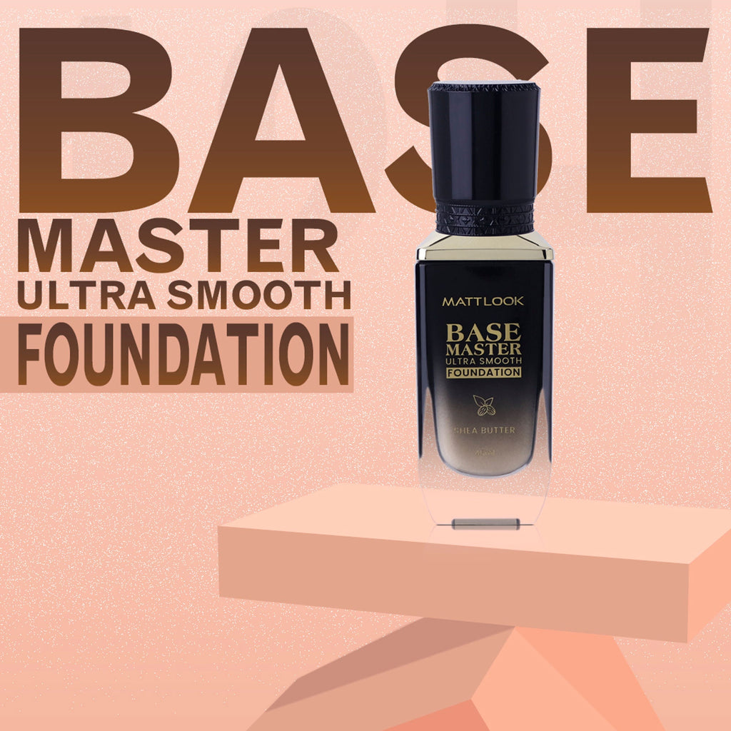 Matt Look Base Master Ultra Smooth Foundation - Fair | Grocsy