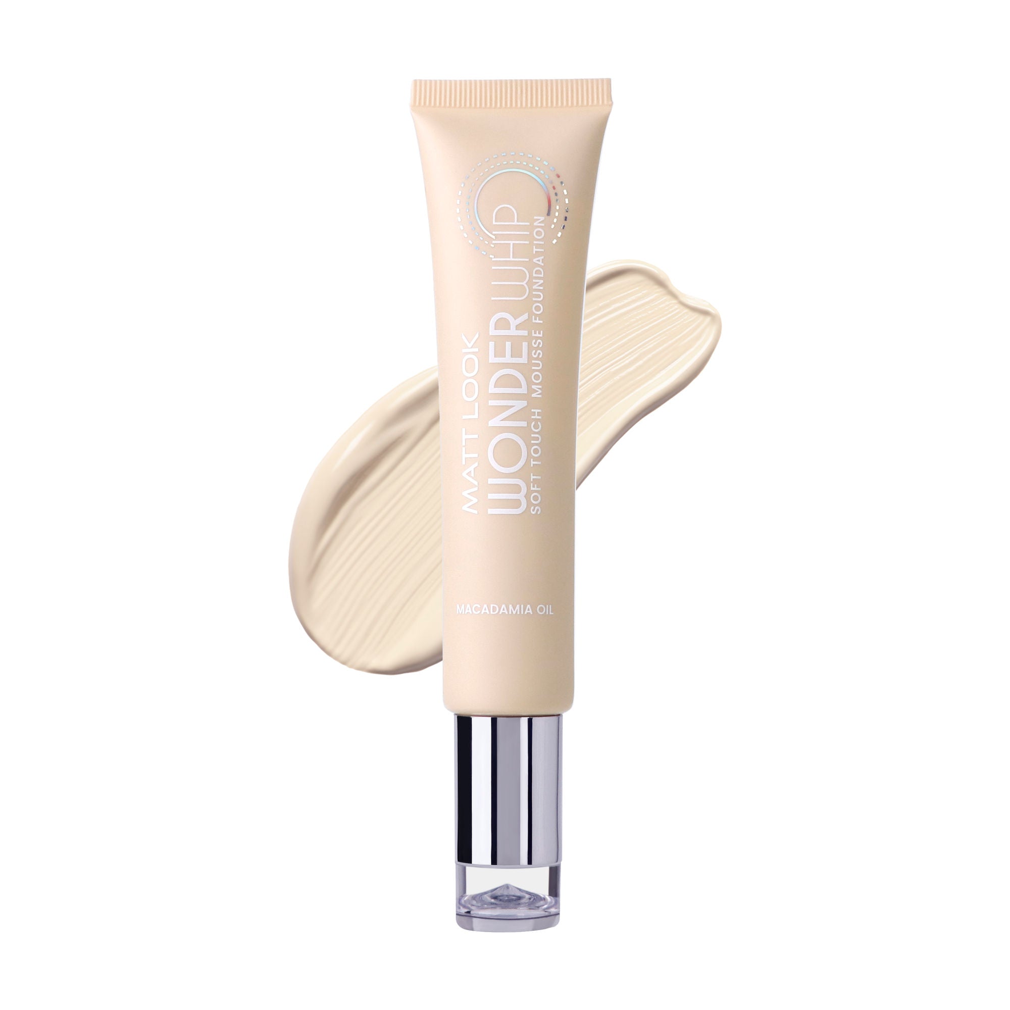 Matt Look Wonder Whip Soft Touch Mousse Foundation - Light | Grocsy