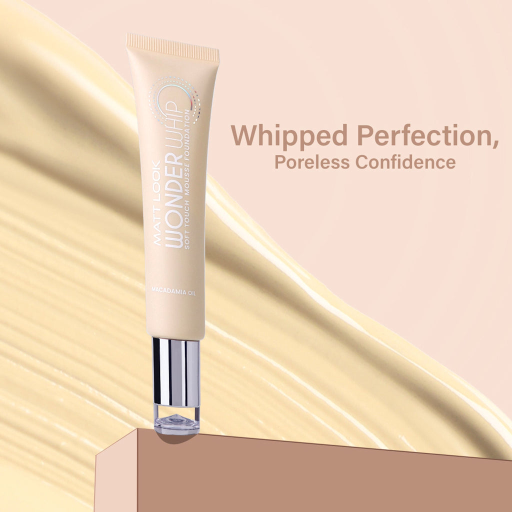 Matt Look Wonder Whip Soft Touch Mousse Foundation - Natural | Grocsy