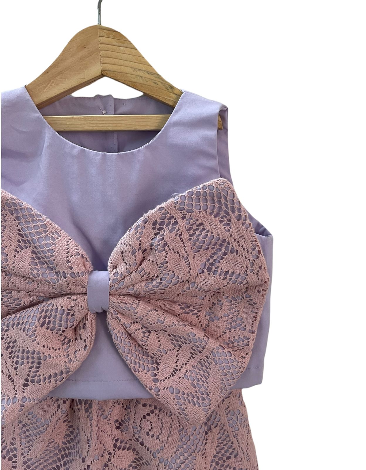 ArthLife Lavender And Pink Bow Co-Ord Set | Grocsy