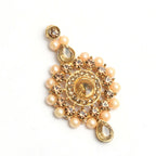 Mominos Fashion Johar Kamal Gold-Polished Brass Finish Kundan/Stone Choker For Women (Golden) | Grocsy