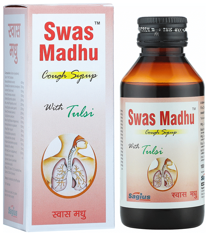 Sagius Swas Madhu Cough Syrup | Grocsy