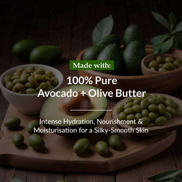 Lotus Botanicals 100% Pure Avocado & Olive Butter HydraMelt Body Cream | Grocsy