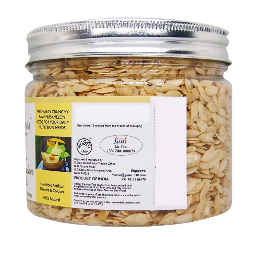 Tassyam Organics Raw Muskmelon Seeds | Grocsy