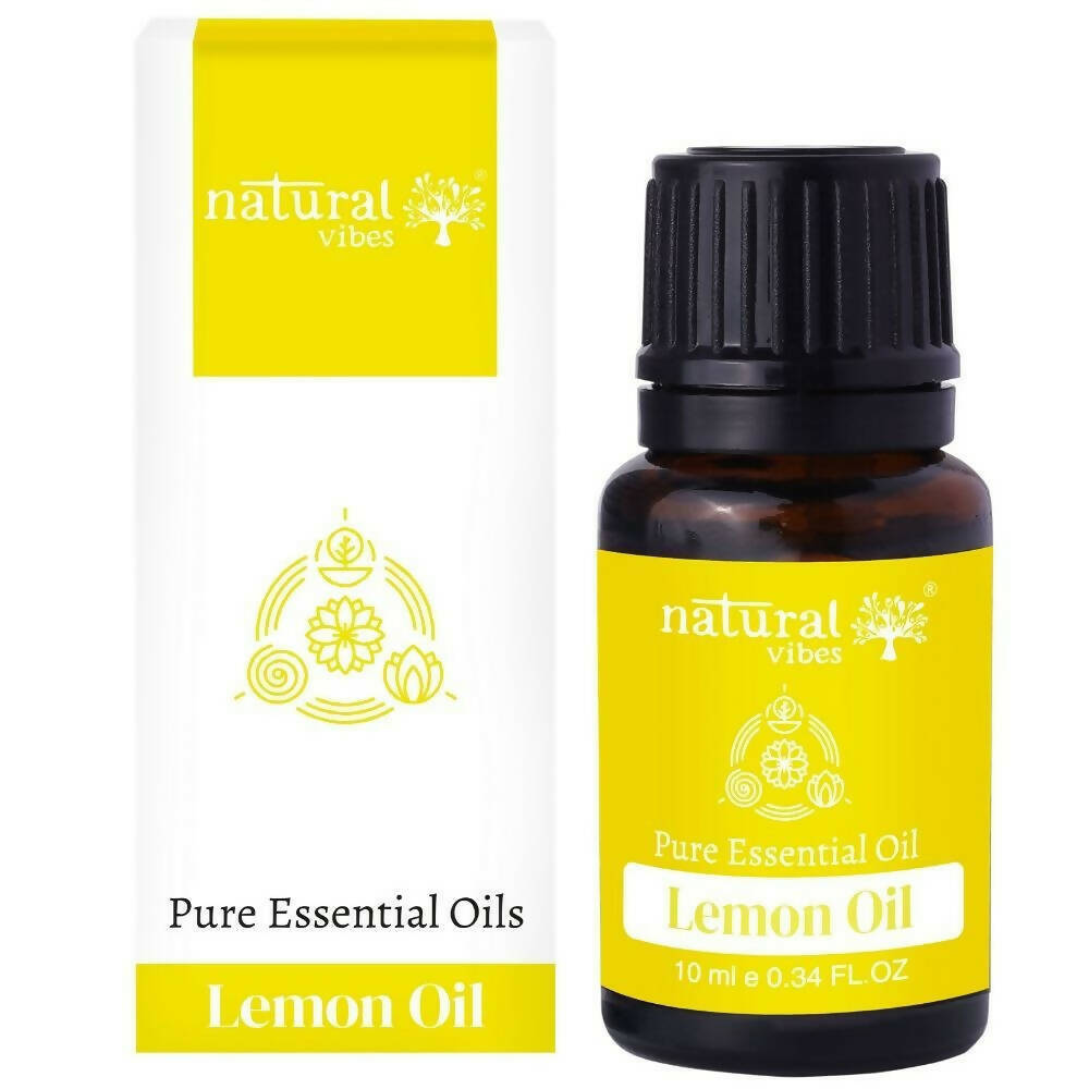 Natural Vibes Lemon Pure Essential Oil | Grocsy