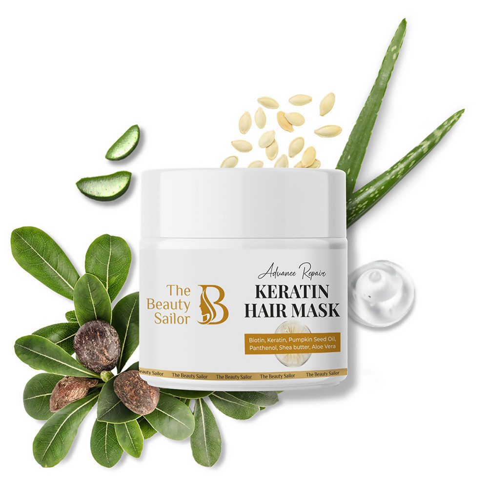 The Beauty Sailor Advance Repair Keratin Hair Mask | Grocsy