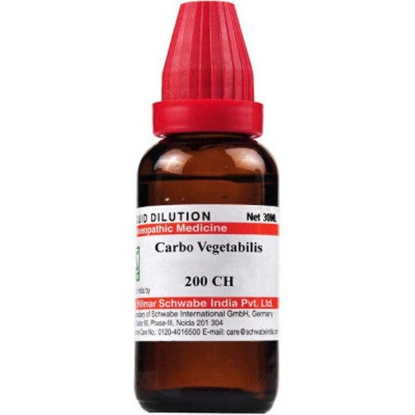 Dr. Willmar Schwabe India Carbo Vegetabilis Dilution | Grocsy
