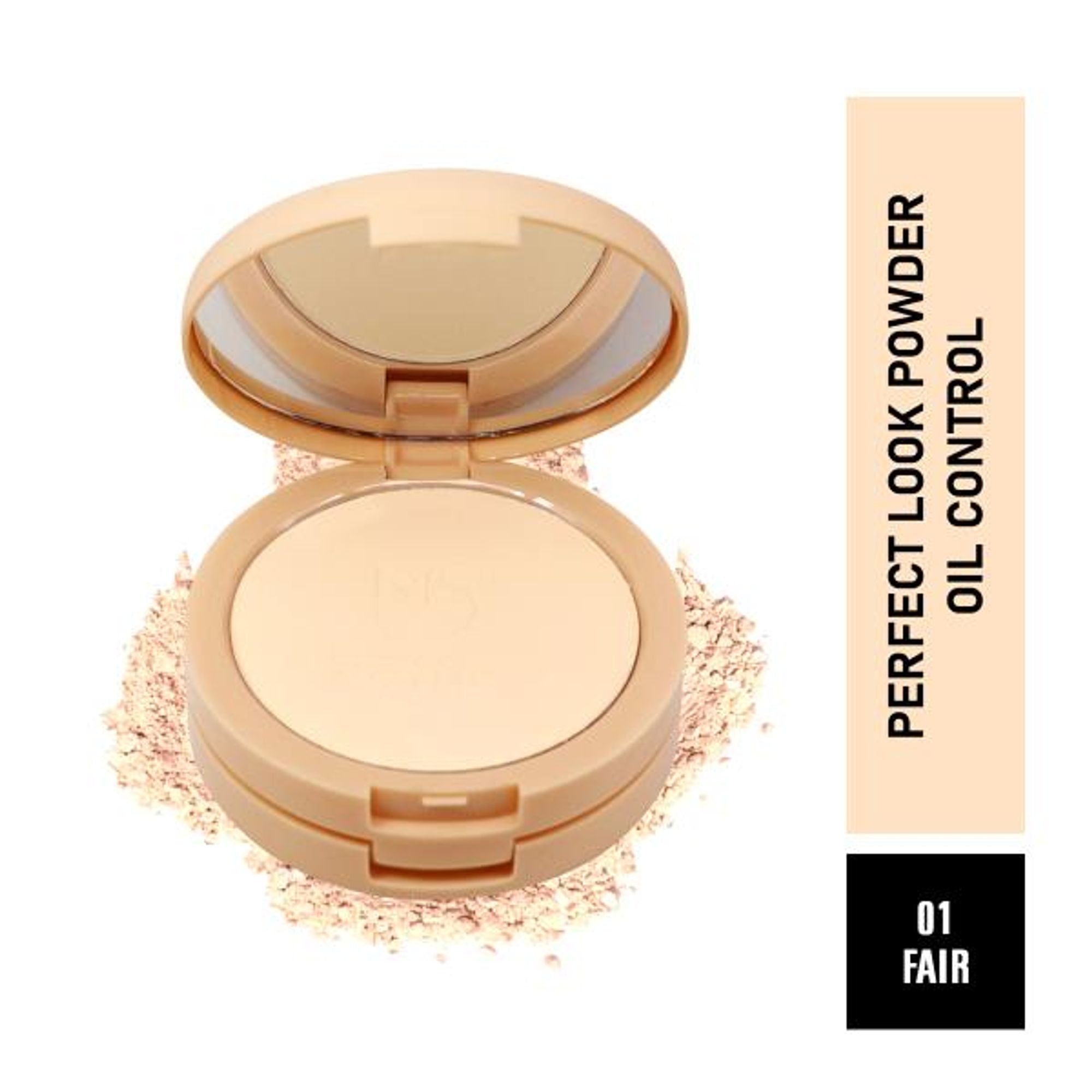 Matt Look Perfect Look 2 In 1 Formula Oil Control Powder - Fair | Grocsy