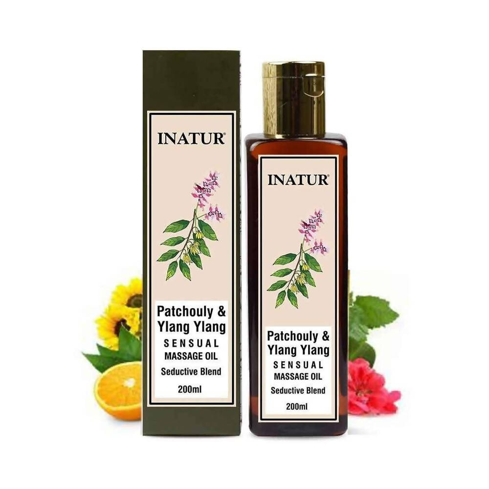 Inatur Patchouly & Ylang Ylang Sensual Massage Oil | Grocsy