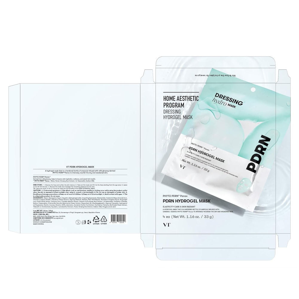 VT Cosmetics PDRN Hydrogel Mask | Grocsy