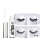 PAC Studio Tapered Lash - 53 + 54 + Lash Fixer Eyelash Glue - Transparent Combo | Grocsy