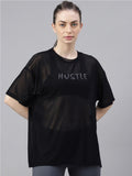 MKH Typography Printed Relaxed Fit Dri-FIT T-shirt | Grocsy