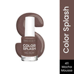 Swiss Beauty Color Splash Nail Polish - 411 Mocha Mousse | Grocsy